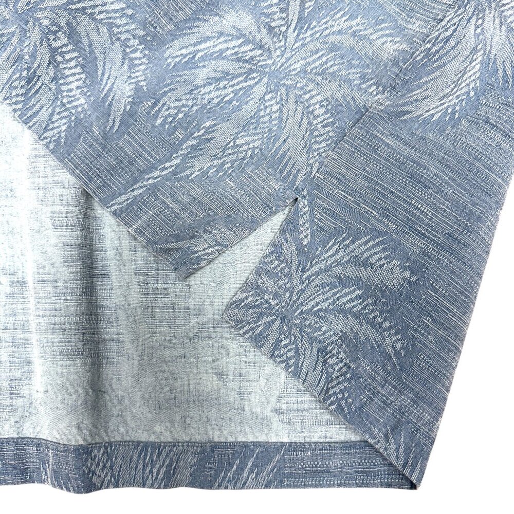 EUC Men's CARIBBEAN JOE Washable Silk Blue Dress Shirt | Size XL‎ - Picture 4 of 8